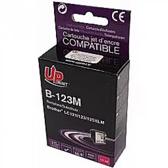 Uprint Tintes kārtridžs UPrint Brother LC123M/125XLM Magenta