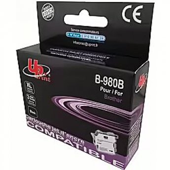 Uprint Tintes kārtridžs UPrint Brother LC980/1100B Black
