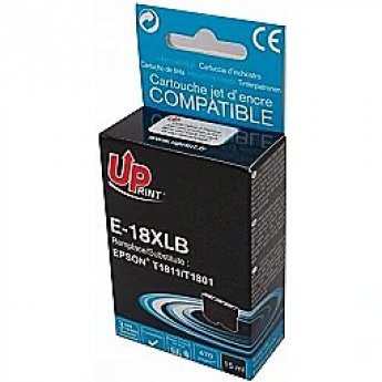 Uprint Tintes kārtridžs UPrint Epson T1811XLBk Black