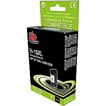 Uprint Tintes kārtridžs UPrint HP 15 Black