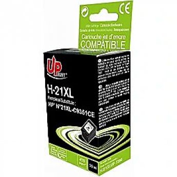 Uprint Tintes kārtridžs UPrint HP 21XLBk Black