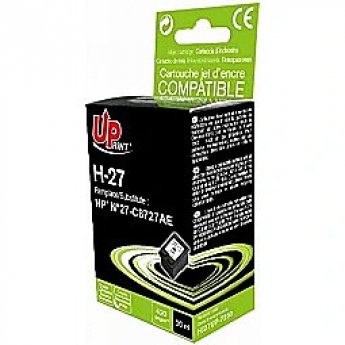 Uprint Tintes kārtridžs UPrint HP 27 Black
