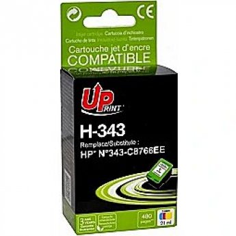 Uprint Tintes kārtridžs UPrint HP 343 Colour