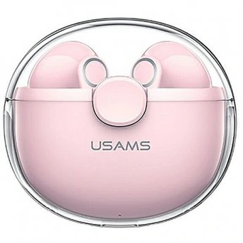USAMS Bluetooth Headphones, TSW, Pink