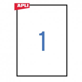 Uzlīmes APLI ILC ar izmēru 210x297mm, 100 loksnes/1 uzlīme loksnē (1281)