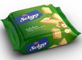 Vafeles SELGA ar lazdu riekstu garšu, 180g