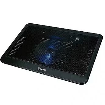 Vakoss LF-1854LK notebook cooling pad 43.2 cm (17") Black