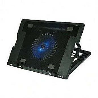 Vakoss LF-1860AL notebook cooling pad 43.2 cm (17") Black