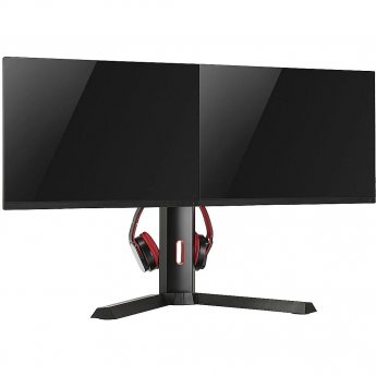Varr Universal Dual Screen Gaming Monitor Stand, 17-27"