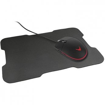 Varr VSETMPX5 + Mouse Pad, USB, Optical