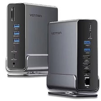 Vention NB ACC DOCKING STATION 15IN1/USB-C MST TPUH0