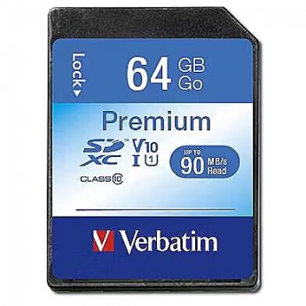 Verbatim MEMORY SDXC 64GB UHS-I/VER44024