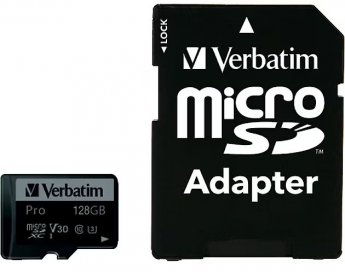 Verbatim Pro 64GB microSDXC (UHS Speed Class 3)