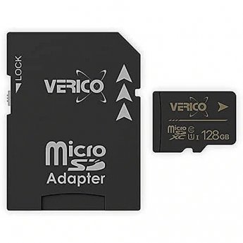 Verico microSDXC, 128GB, Class 10, UHS-I, U1 +Adapter