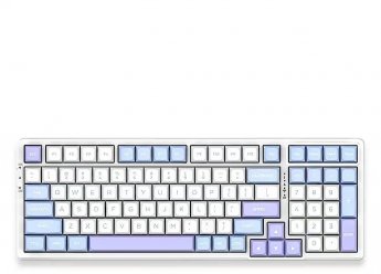 Vgn Mechanical keyboard VGN V98 PRO-V3 light blue