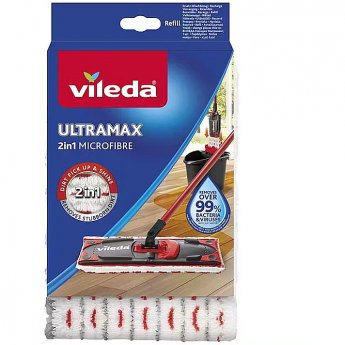 Vileda ULTRAMAX 2in1 replacement mop cover (for Ultramax 2in1 flat mop)