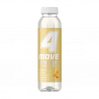 Vitamīnu ūdens 4MOVE Collagen  ar cinku un saldinātājiem, 0,556l, PET (DEP)