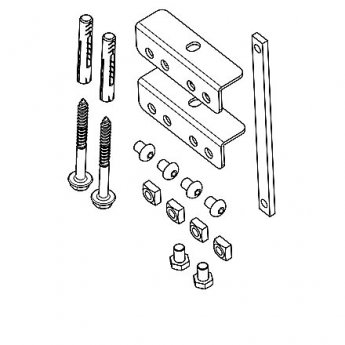 Vogels PFA 9126 Bracket kit for PFB 34xx, Silver