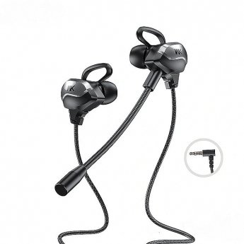 Wekome Wired headphones for gamers jack 3,5mm black