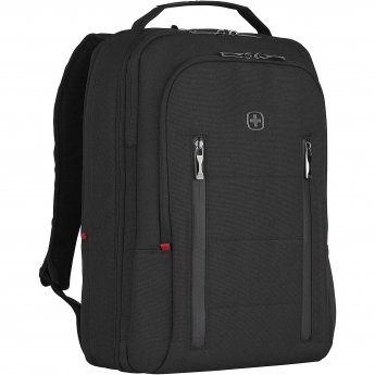 Wenger City Traveler Backpack, 16", Black