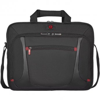 Wenger Sensor Briefcase, 16", Black