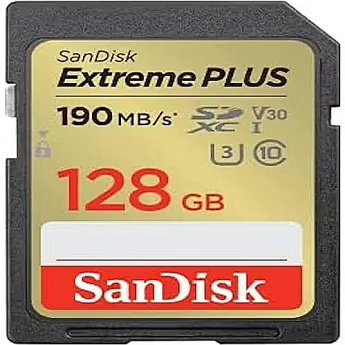 Western Digital Extreme PLUS, SDXC, 128GB, UHS-I, Class 10, U3, V30