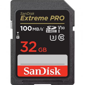 Western Digital Extreme Pro, SDHC, 32GB, UHS-I, U3, V30