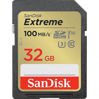 Western Digital Extreme, SDHC, 32GB, UHS-I, Class 10, U3, V30