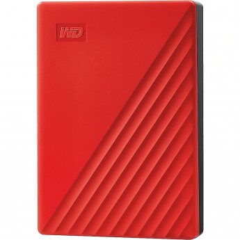 Western Digital My Passport, 4TB, Red