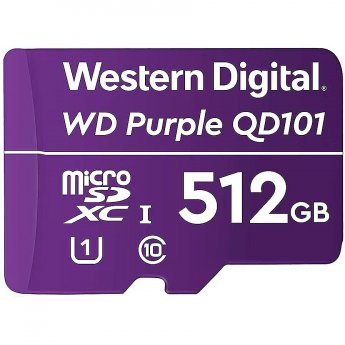 Western Digital Purple QD101, microSDXC, 512GB