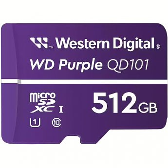 Western Digital WD Purple, microSDXC, 512GB