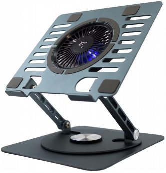 White Shark Ice Monster 17.3" szara LED