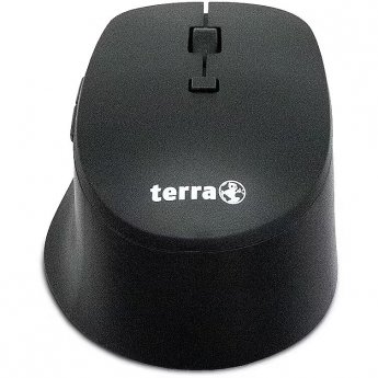 Wortmann TERRA Mouse 4000 Wireless Silent USB black 6-Tasten Maus, für Rechtshänder