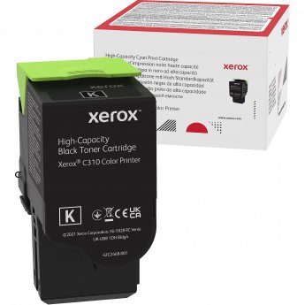 Xerox C310 BLACK HIGH CAPACITY TONER CARTRIDGE (8000 PAGES)