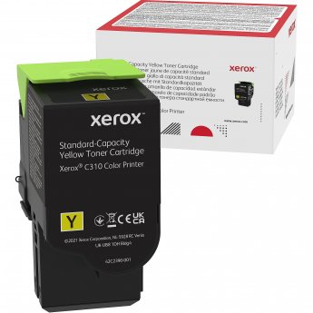 Xerox C310 YELLOW STANDARD CAPACITY TONER CARTRIDGE (2000 P