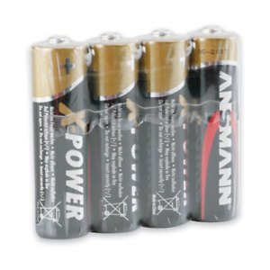 X-Power High Performance baterijas, AA, LR6, 4 gab.