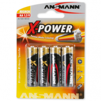 X-Power High Permormance baterijas, AA, LR6, 4 gab.