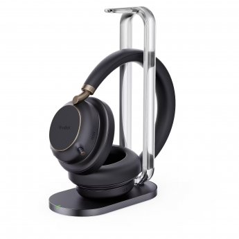 Yealink BH76 Plus with Charging Stand UC, Black, USB-C/A