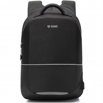 Yenkee Anti theft travel backpack, 15.6", Black