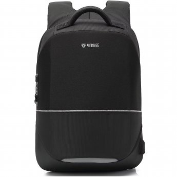 Yenkee Anti theft travel backpack, 15.6", Black