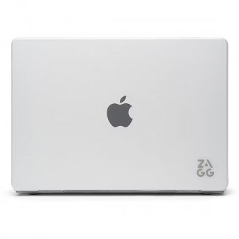 ZAGG Hardshell - protective case for MacBook Air 13" M2 (2022) / M3 (2024) / M4 (2025) (clear)
