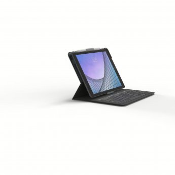 ZAGG KEYBOARD MESSENGER FOLIO 2 F/ IPAD 10.2/10.5 CHARCOAL SWISS