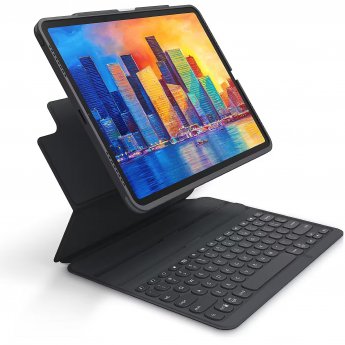 ZAGG KEYBOARD PRO KEYS PRO CHARCOAL F/ APPLE IPAD 12.9IN GERMAN