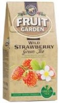 Zaļā tēja MOŽUMS Fruit Garden Meža  Zemeņu, beramā, 80 g