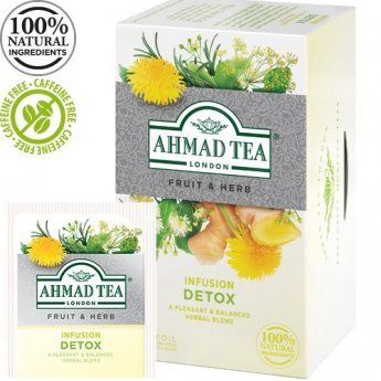 Zāļu tēja AHMAD Alu Detox, 20 maisiņi x 2 g paciņā