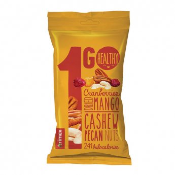 Žāvētu augļu un riekstu maisījums ARIMEX 1GO, 50 g