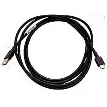 Zebra CS6080 CORDLESS CRADLE CABLE USB-C TO A CABLE 2.1M STR8 BLK   IN