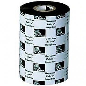 Zebra RIBBON 3200 WAX/RESIN 110X300M 300 METERS C-25MM BOX OF 6