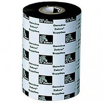 Zebra RIBBON 5555 WAX/RESIN 110MM 30 METERS CASSETTE BOX OF 10