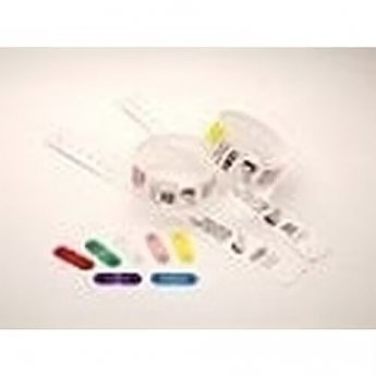 Zebra WRISTBAND CLIPS KIT RED 275/KIT FOR HC100
